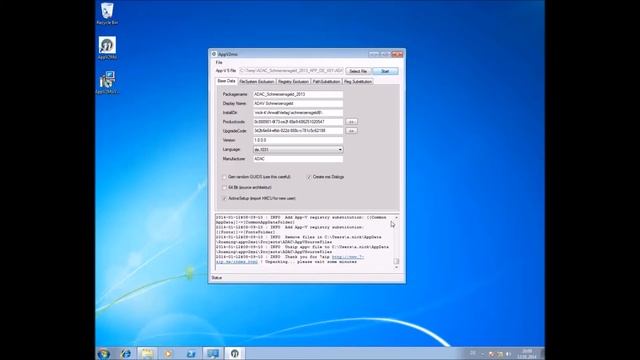App V to a "real" Msi converter - Example Video 2014-01 смотреть онлайн