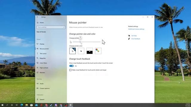 How to change pointer size on Windows 10 смотреть онлайн
