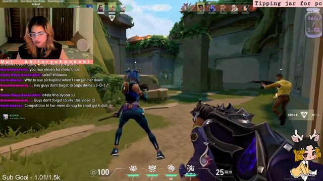 Valorant Live Sub Games with Ryukiess смотреть онлайн