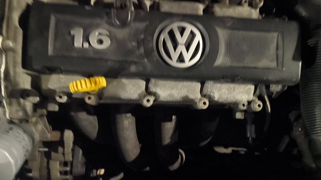 Мотор Cfna холостой ход. пробег 596 тык