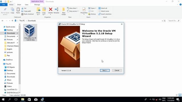 HOW TO Downloads and INSTALL VirtualBox in windows 10/windows 8 смотреть онлайн