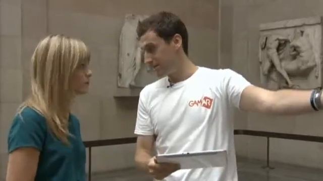 Gamar app with the British Museum game featured on BBC London News смотреть онлайн