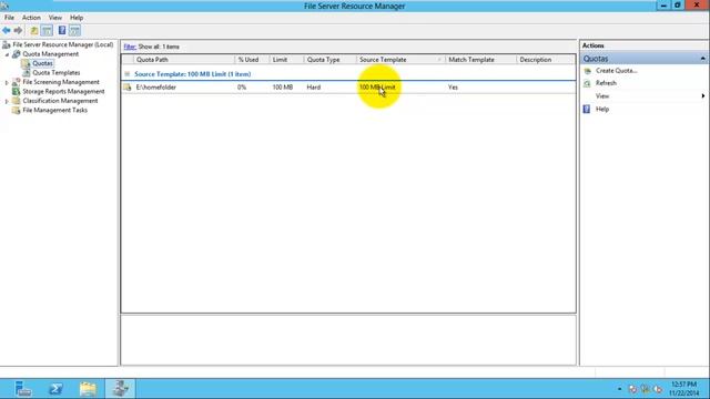 FSRM(FILE SERVER RESOURCE MANAGER) смотреть онлайн