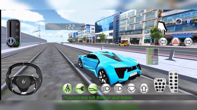 3D DRIVING CLASS ✨ LAMBORGHINI DRIVING CAR Vs BULLET TRAIN 🚆 ANDROID GAMEPLAY смотреть онлайн
