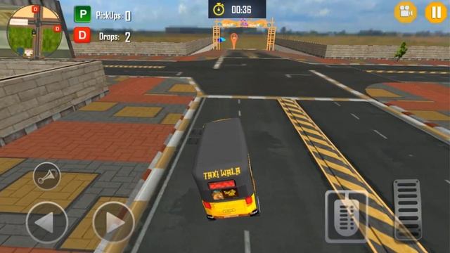 City Tuk-Tuk Driver Simulator - Offroad Auto Rickshaw Game - Android Gameplay #1 смотреть онлайн