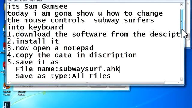 How to change the mouse control of subway surfers into keyboaed control смотреть онлайн
