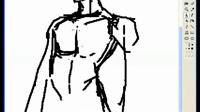 Drawing a guy with PC mouse [MSPaint, Windows XP] - TIME-LAPSE смотреть онлайн