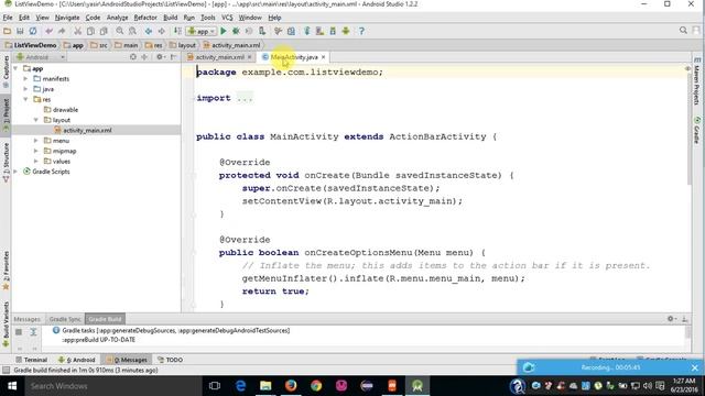 Android List View tutorial in Urdu Lecture 11 смотреть онлайн