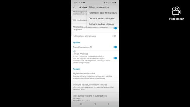 Android Auto Sur Samsung A51-A52