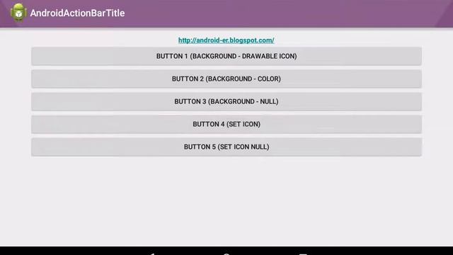 Set icon and background of ActionBar смотреть онлайн