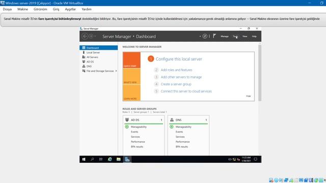 Windows Server 2019 Active Directory, Forward DNS Ve DHCP kurulumu Untitled Project смотреть онлайн