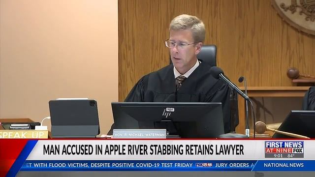 Man accused in Apple River stabbing retain lawyer смотреть онлайн