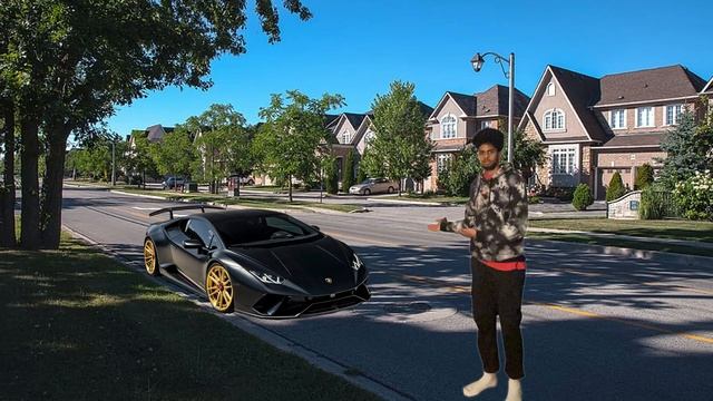 Lamborghini Parked Outside It's Purple Like Lean смотреть онлайн