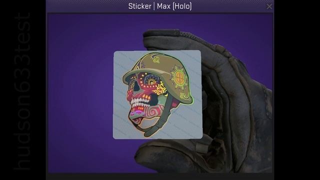 Max Holo Sticker CSGO смотреть онлайн