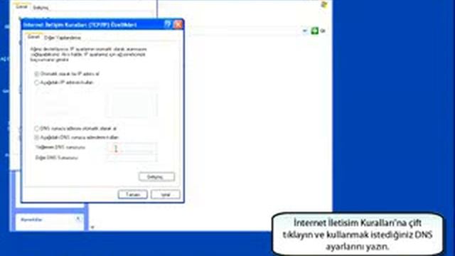 Windows XP DNS Ayarı Değiştirme смотреть онлайн