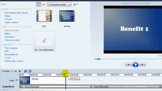How to Add Audio WIth Windows Movie Maker смотреть онлайн