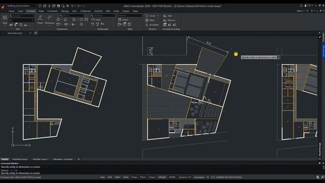 Short demo ARES Commander CAD Software смотреть онлайн