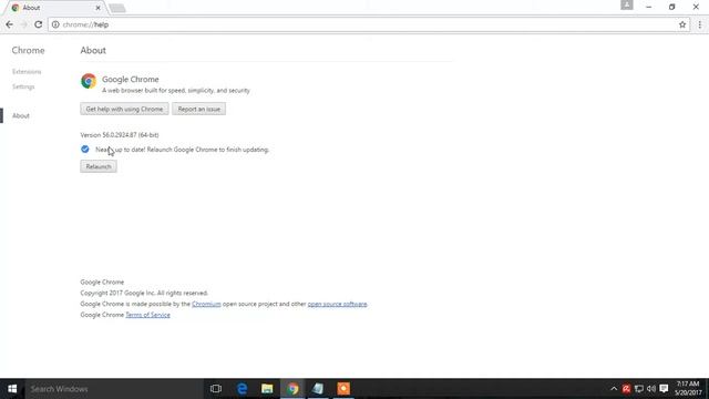 How to update chrome in window 10 смотреть онлайн
