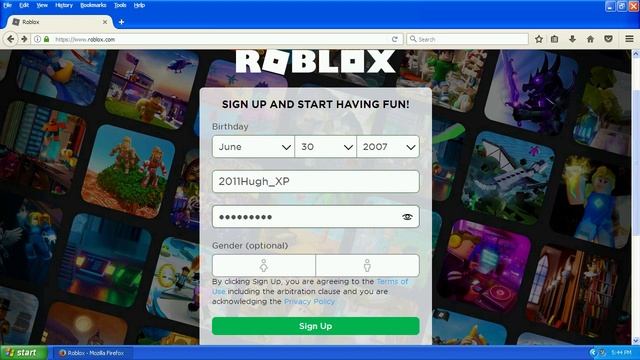 I made a roblox user acc on Windows XP.. смотреть онлайн