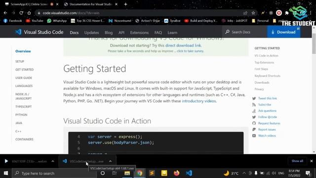 How to Install Visual Studio Code VSCode on Windows 10 смотреть онлайн