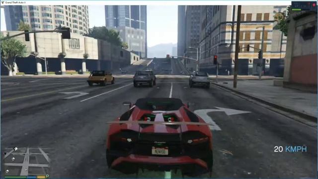 GTA 5 Lamborghini Aventador смотреть онлайн