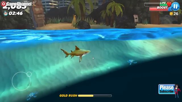 Hungry Shark World / Shark Evolution / Children / Baby / Android Gameplay Video #2 смотреть онлайн