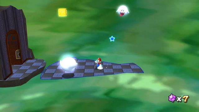Dolphin 4.0.2 | Super Mario Galaxy | Star 42 - Ghostly Galaxy: Matter Splatter Mansion [1080p] смотреть онлайн
