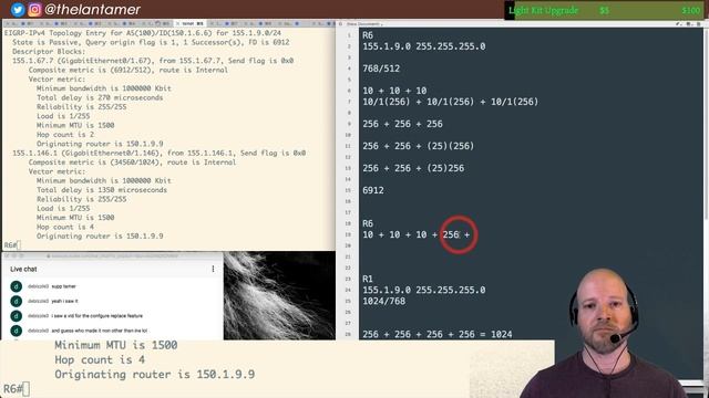 day 27 - EIGRP: unequal cost load sharing, metrics, hello timer manipulation смотреть онлайн