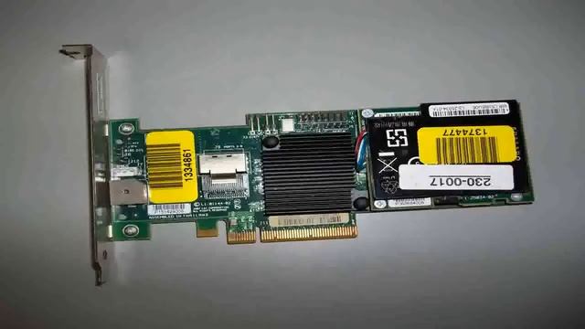 Satasas Raid Controller 4 PORT Internal Connector 128MB Cache Pcie X4 Raid смотреть онлайн