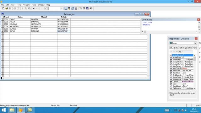 Pemrogramman Visual FoxPro смотреть онлайн