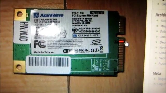 How to fix fried wi fi on your HP Mini смотреть онлайн