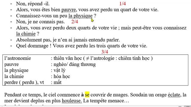 Bài 278 - Câu chuyện cuối tuần - LES CONNAISSANCES UTILES _ Những kiến thức cần thiết смотреть онлайн
