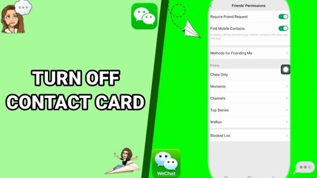 How To Turn Off Contact Card On WeChat App смотреть онлайн