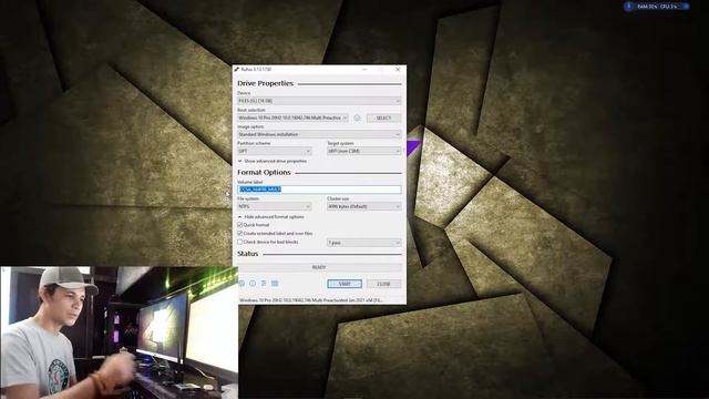 Create bootable drive using Rufus for Windows 10 64bit with GPT Partition [Tagalog] смотреть онлайн