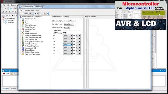 AVR microcontroller, Analog to Digital Converter (ADC) смотреть онлайн