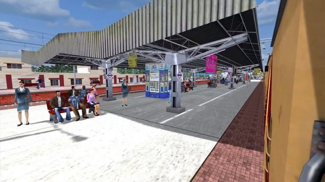 SKIPPING KAYANKULAM JUNCTION | KOCHUVELI - HUBBALLI EXPRESS | INDIAN RAILWAYS TRAIN SIMULATOR смотреть онлайн