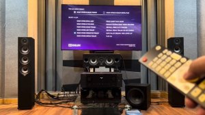 Marantz Cinema-60 / Elac Debut set (new tv 65") Test Dolby Atmos Demonstration Disc 2014
