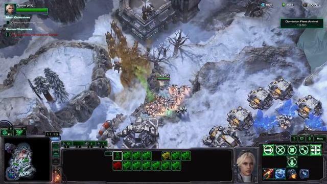 Starcraft 2: Nova Covert Ops ► Indestructurable Achievement - No Friendly Structures Destroyed смотреть онлайн