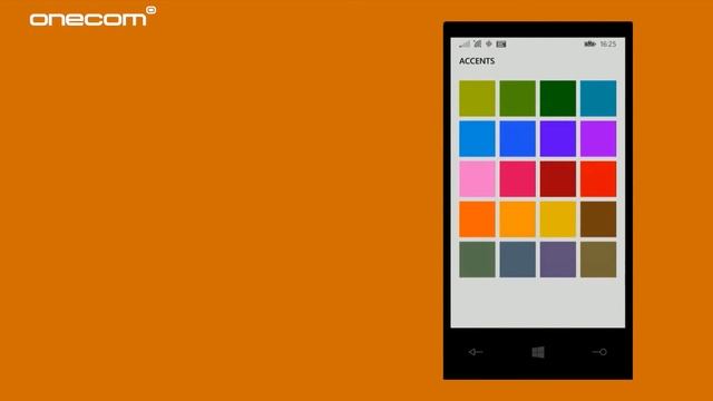 Windows 8 Mobile / Nokia Lumia - How To Change Menu Colour смотреть онлайн