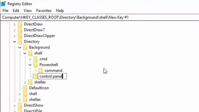 How to Add Control Panel Shortcut to the Right Click Menu in Windows 10 2018 смотреть онлайн