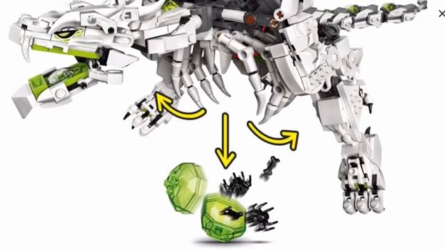 LEGO NINJAGO | Skull Sorcerer’s Dragon | All Set Images 💀 | Season 13 смотреть онлайн