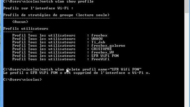 Suppression des reseaux Wifi sous Windows 8.1 смотреть онлайн