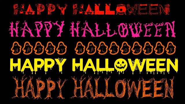 FREE TTF Halloween Fonts смотреть онлайн