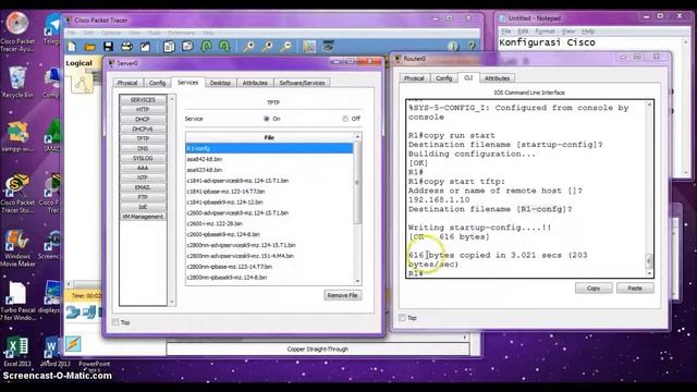 Lab 9 Backup Config to tftp server смотреть онлайн