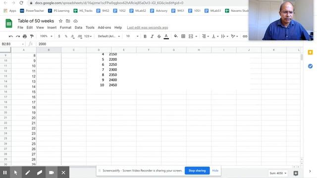 Recursive formula in spreadsheets смотреть онлайн