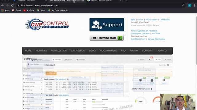 P1. Giới thiệu tổng quan về Centos Web Panel - Seri Hướng dẫn quản lý server với CWP смотреть онлайн
