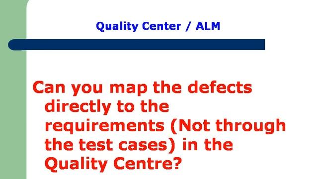 quality center interview questions смотреть онлайн