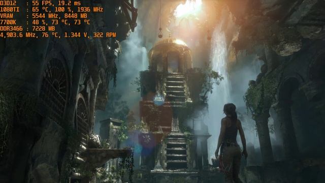 Rise of the Tomb Raider [2160p + ultra + FXAA] Benchmark [7700k + Stock GTX 1080TI] смотреть онлайн