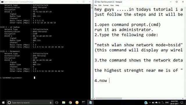 How to hack wifi using Windows || wifi hack krna sikhe 100% working смотреть онлайн
