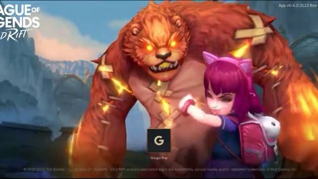Wild Rift New login menu animation смотреть онлайн